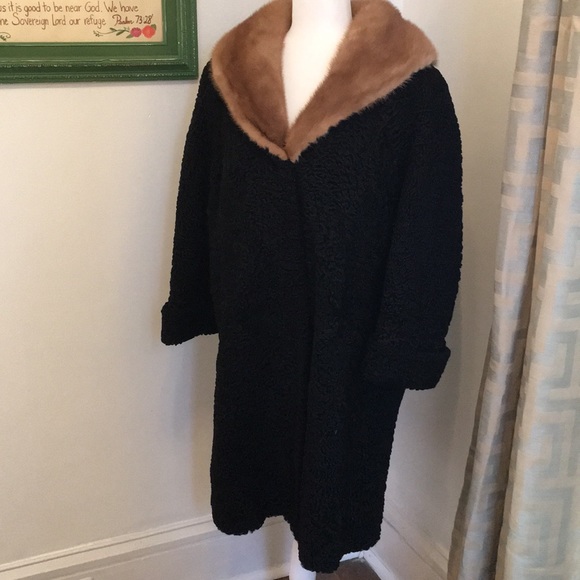 lambswool coat vintage